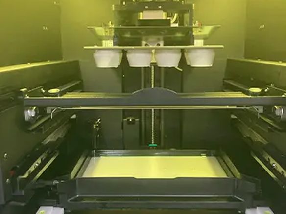 DLP printer build platform