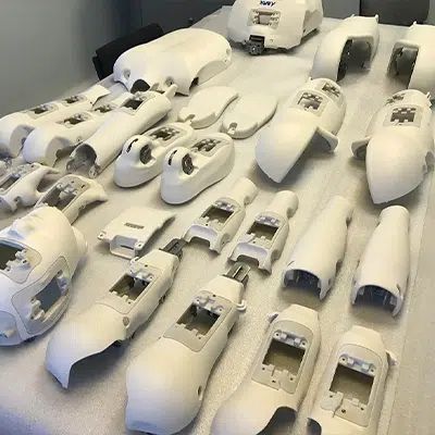 Selective laser sintered components